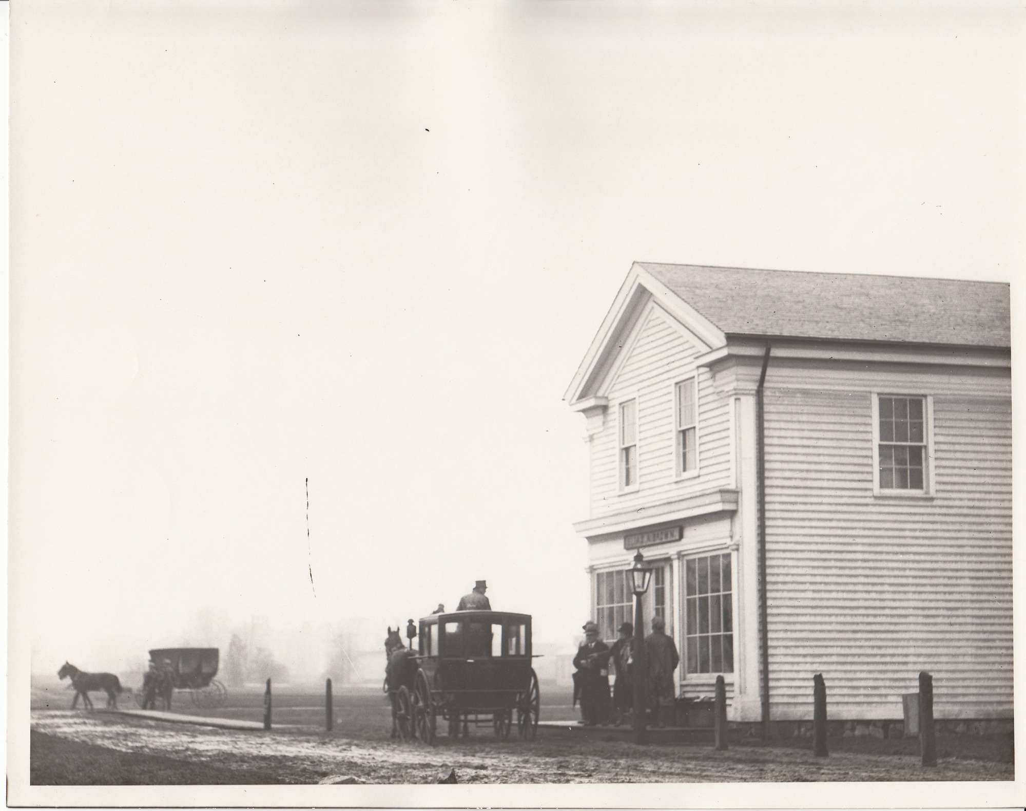 Guests arriving at Greenfield Village.