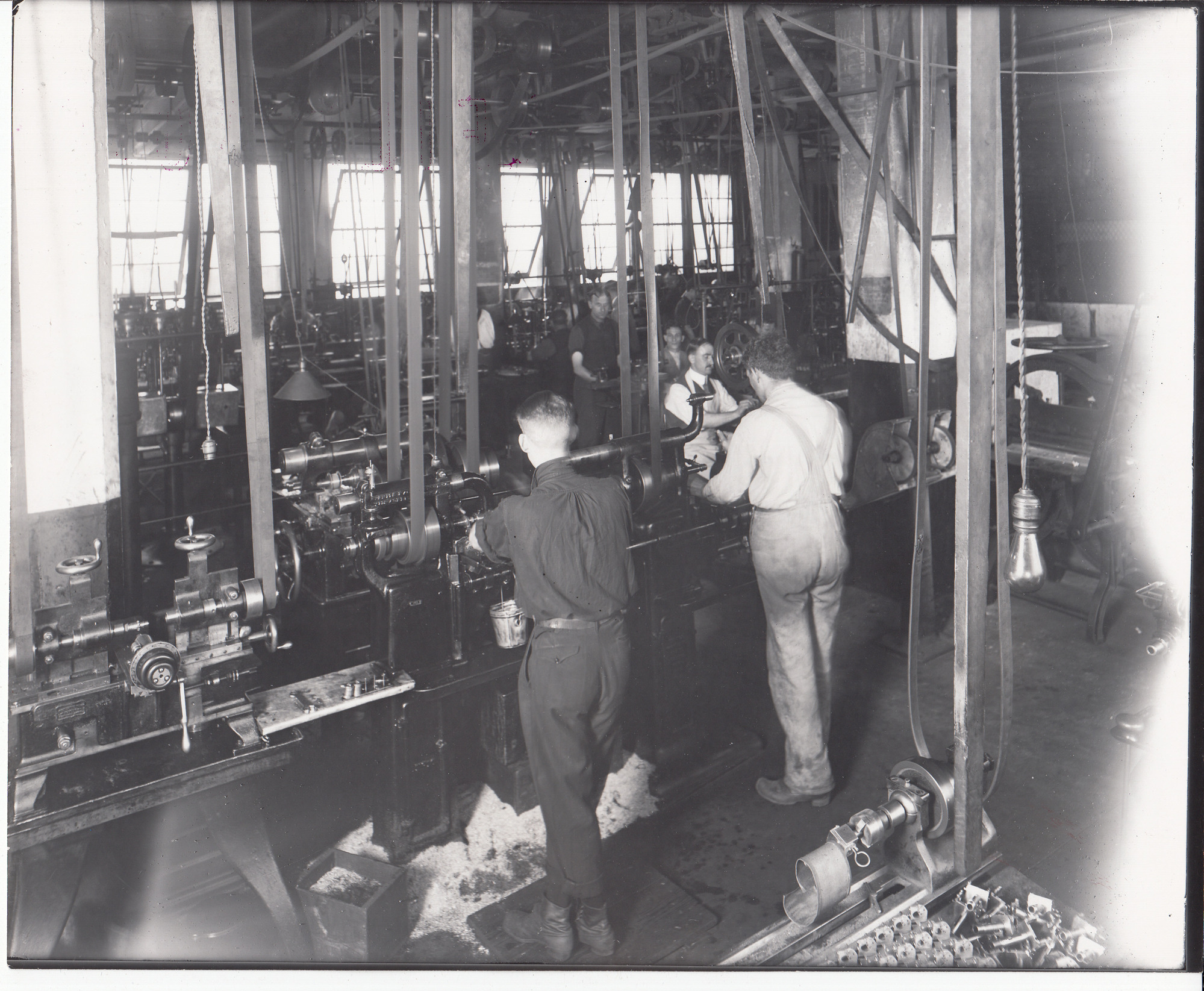 Bates Manufacturing Co., assembly room.