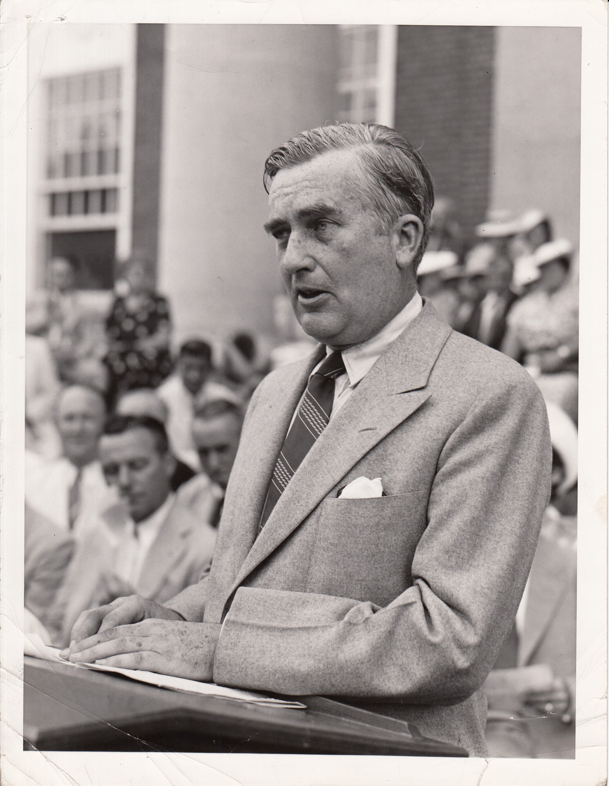 Charles Edison speaking.