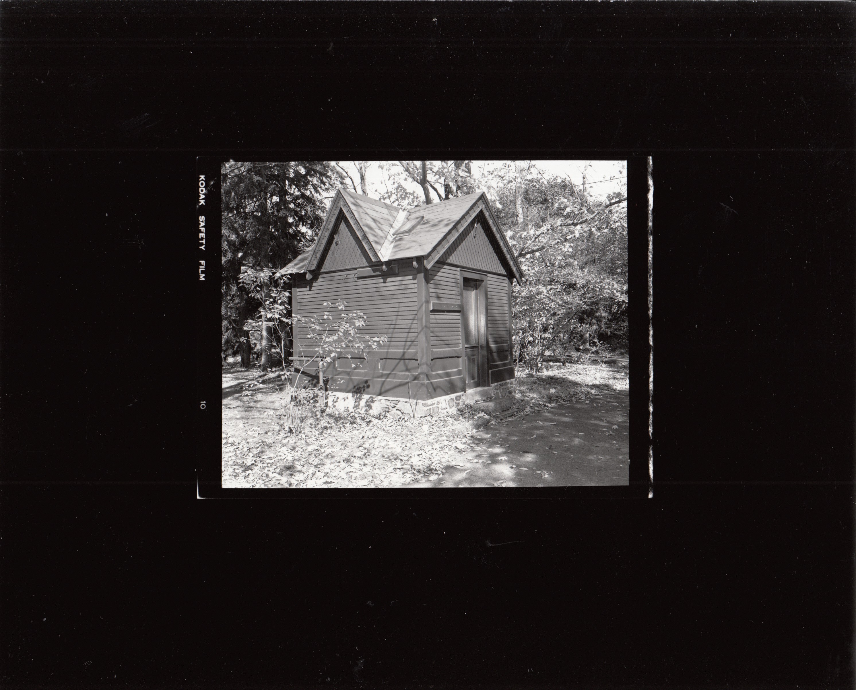 Glenmont, exterior, pump house following restoration.