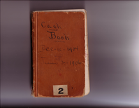 Thomas Edison's New York City Recording Studio Cash Book 02 (of 21), Image 01 (of 94). 