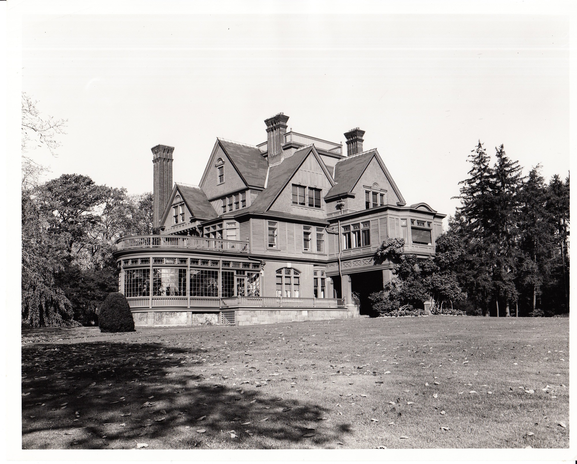 Glenmont, exterior, front.