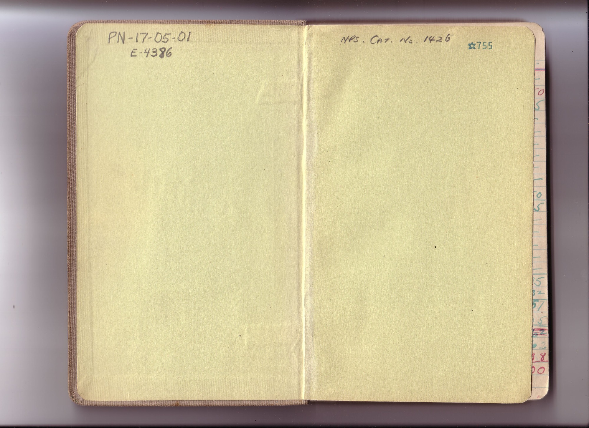 Thomas Edison's New York City Recording Studio Cash Book 15 (of 21), Image 02 (of 73).