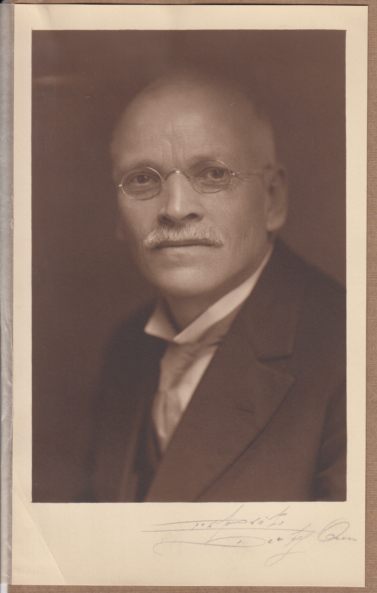 Portrait of George Grower.