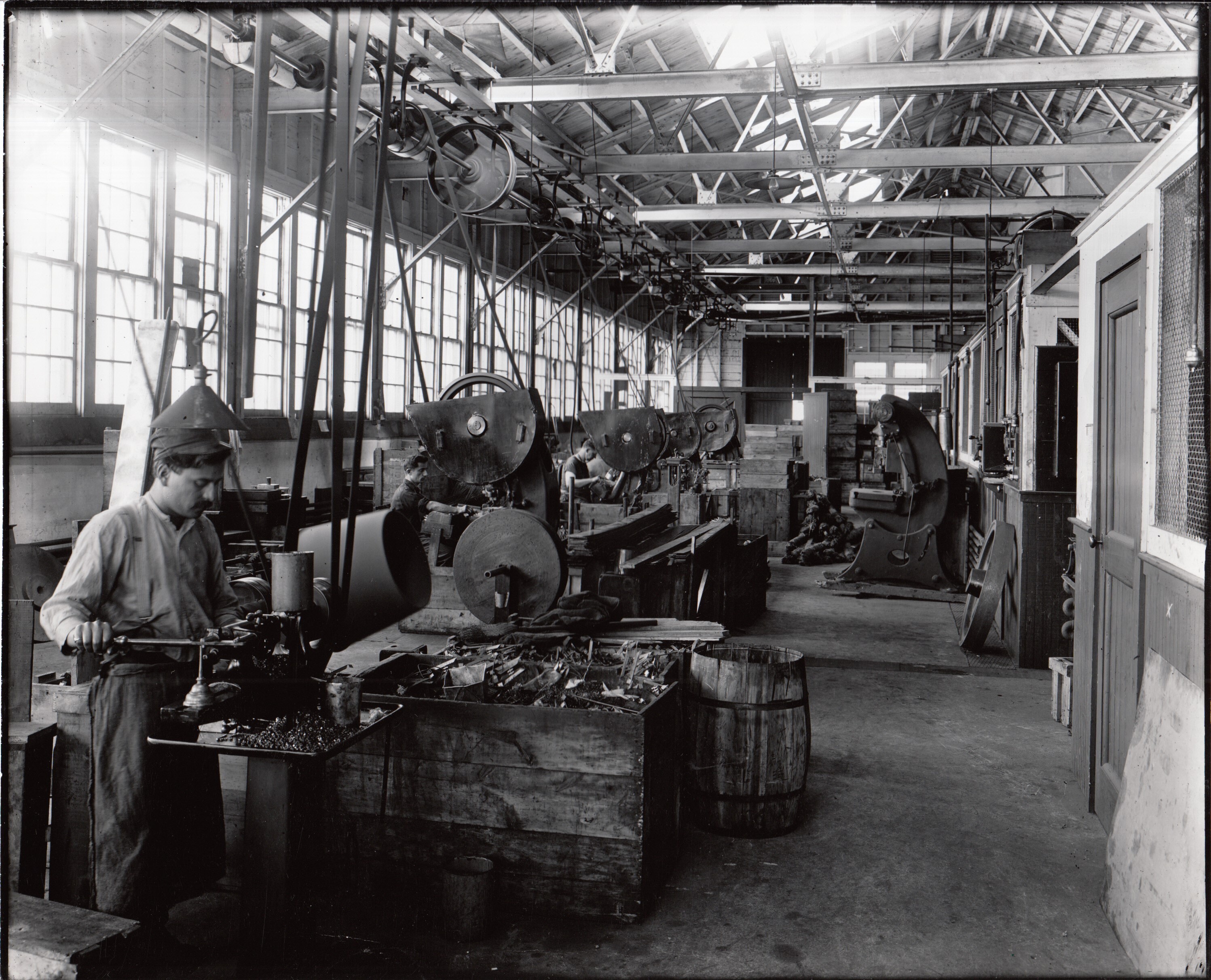 Primary battery manufacture.