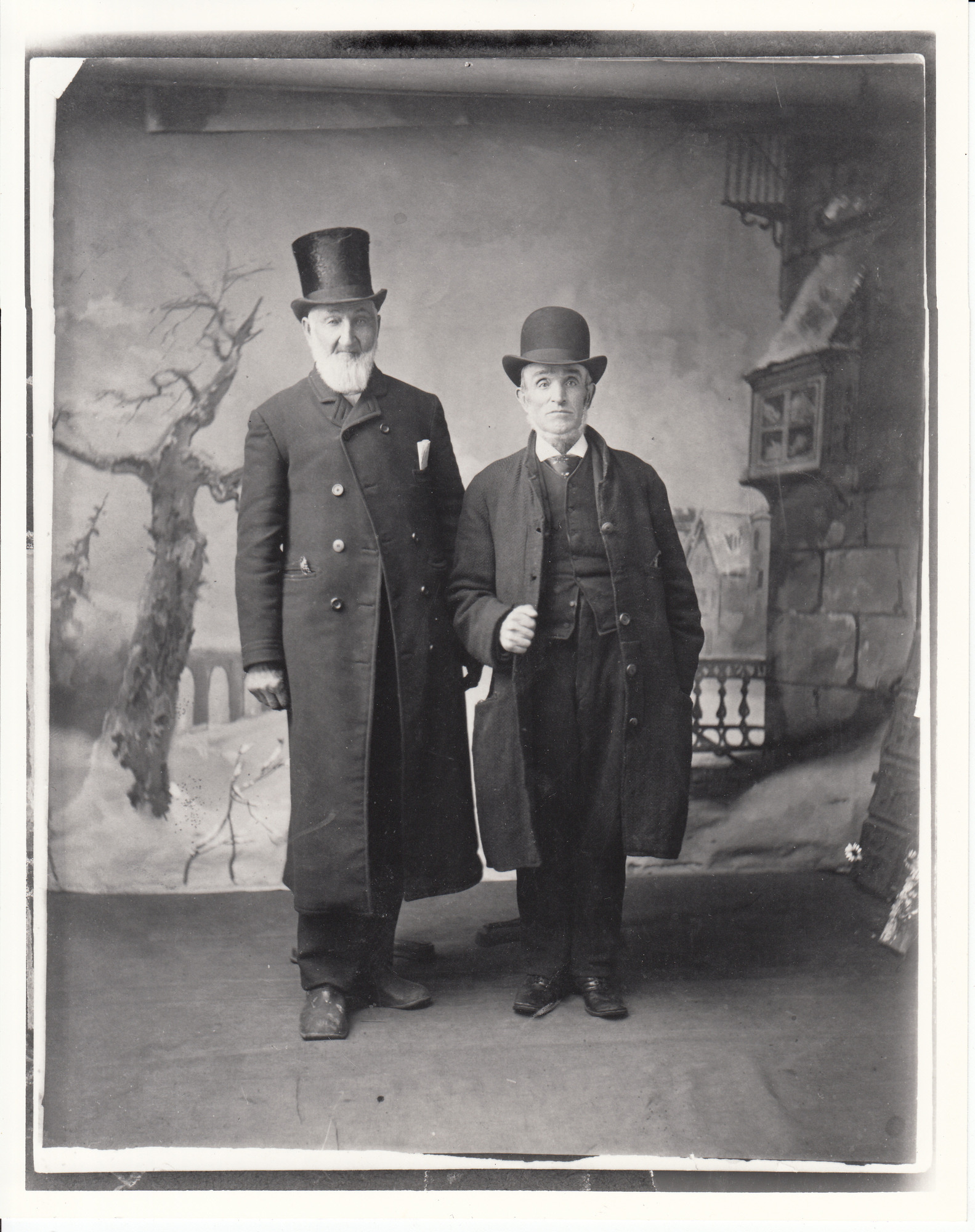 Samuel Edison, Jr., and James Symington on tour.