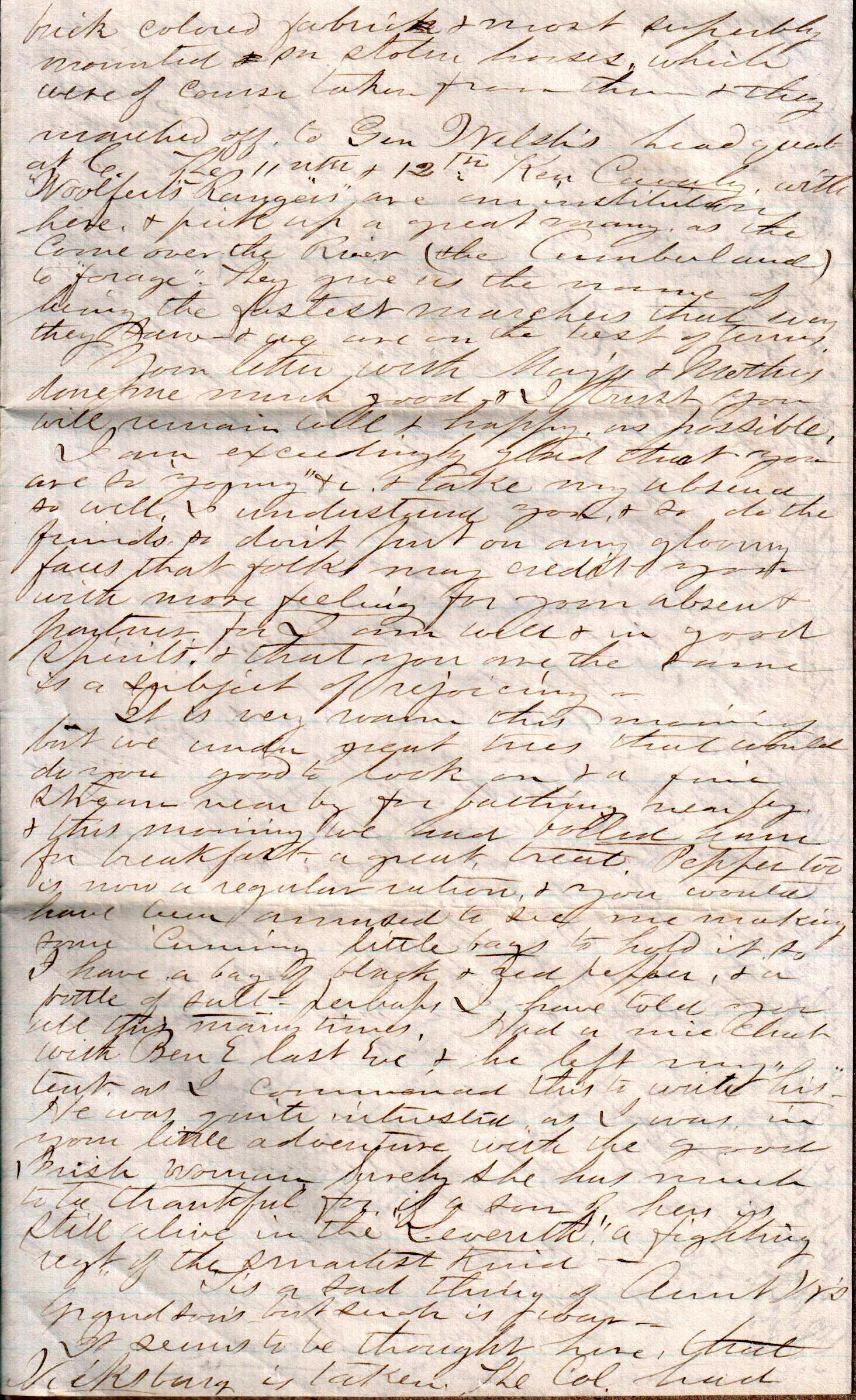 Jerome to Allie, June 1, 1863