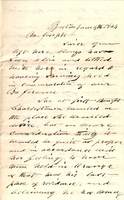F. [Foster] Peirce to "Brother" Joseph, June 5, 1864