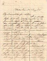 Jerome to Allie, August 25, 1858