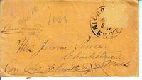 Jerome to Allie, April 18, 1863