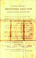 Middlesex War-Claim Association