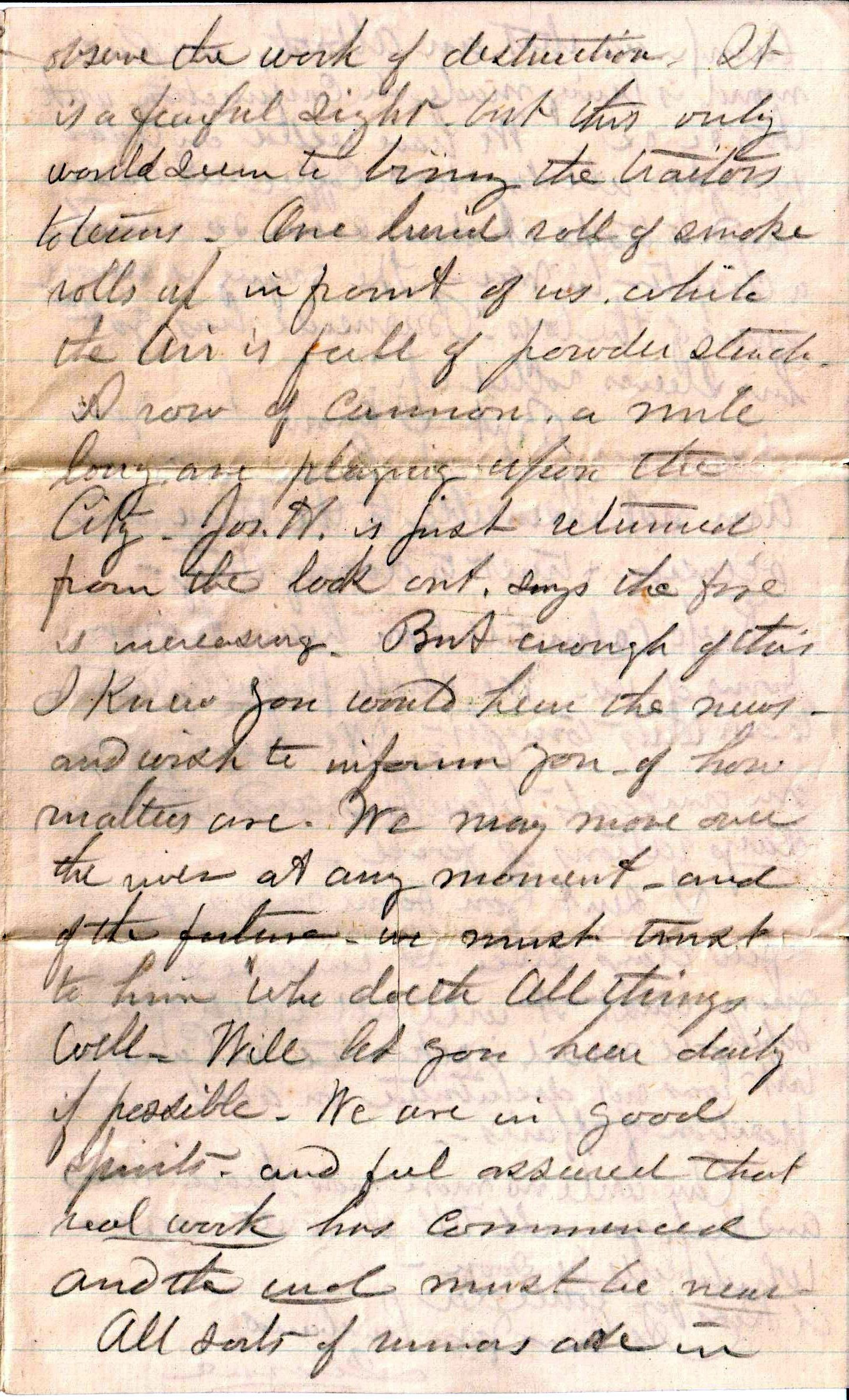 Jerome to Allie, December 11, 1862