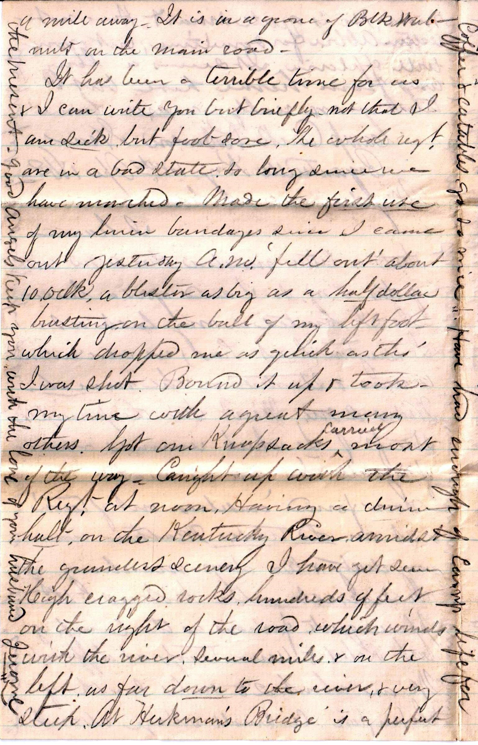 Jerome to "My dear ones at home", April 10, 1863