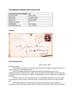 F. [Foster] Peirce to "Brother" Joseph, June 5, 1864