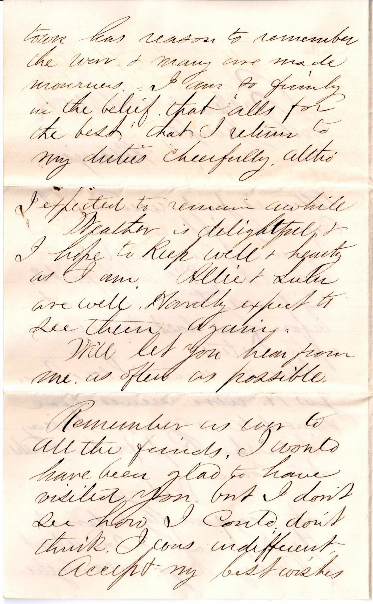 Jerome to "Brother" Joseph, October 20, 1863