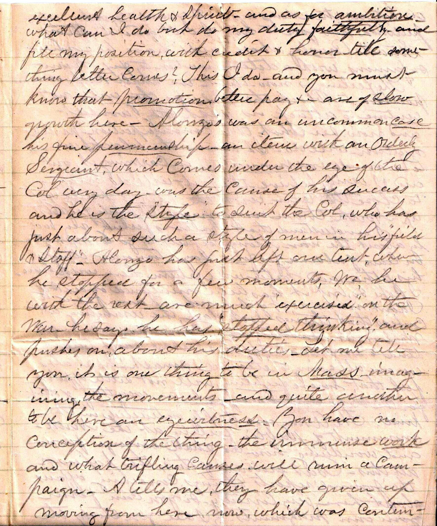 Jerome to Allie, January 2, 1863