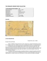 Jerome to Family and Friends, December 13, 1863