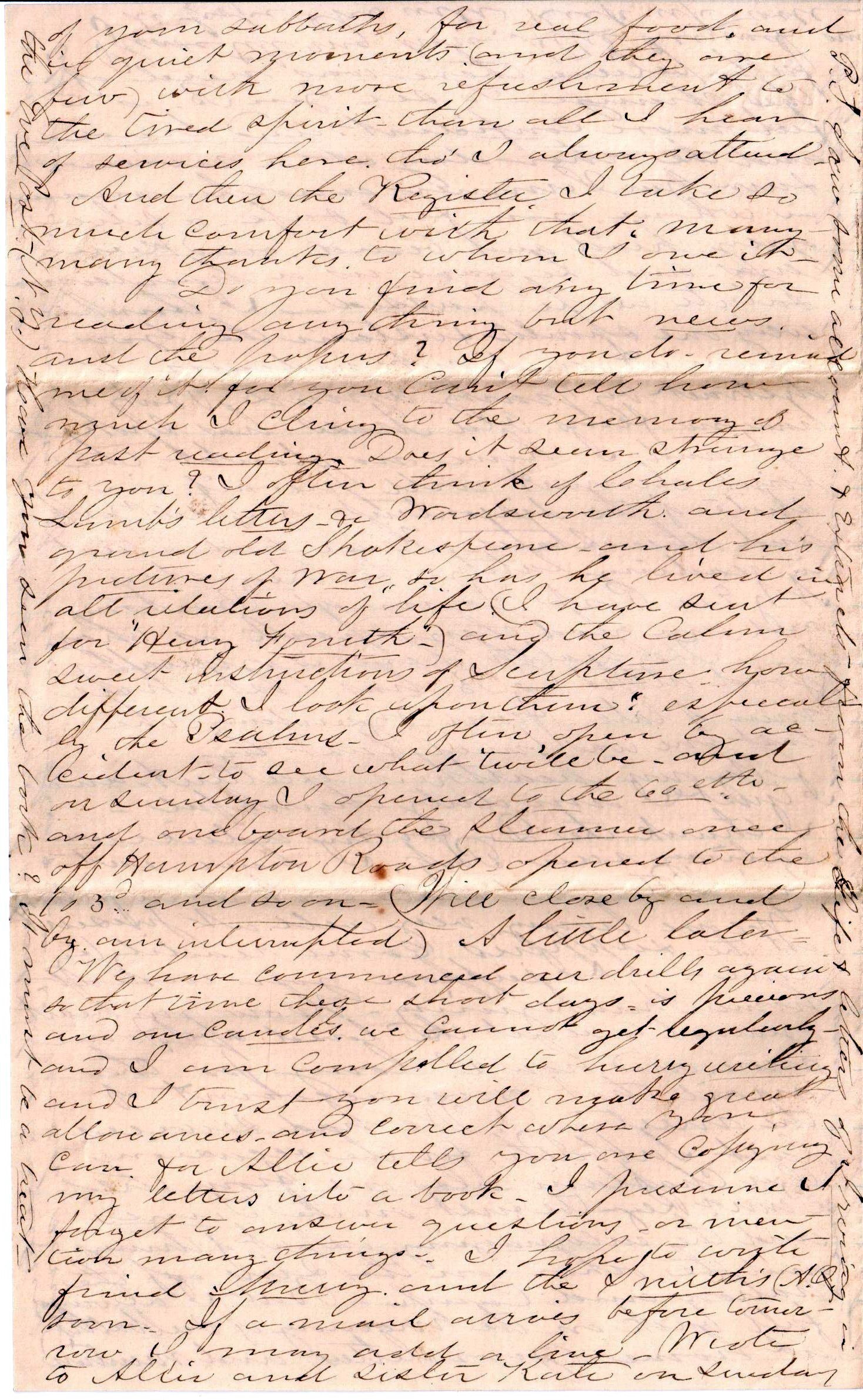 Jerome to "Sister" Abbie, December 2, 1862