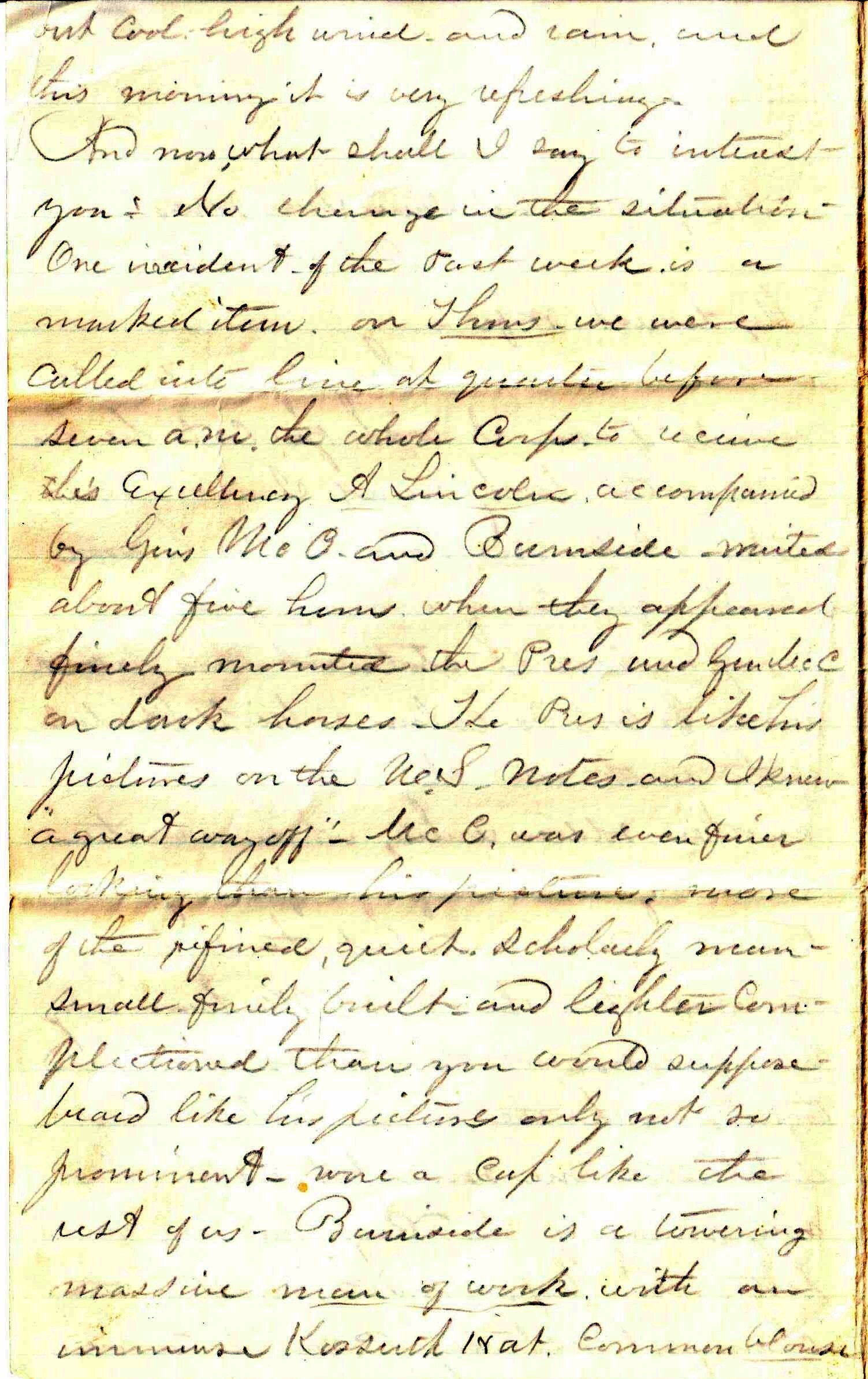 Jerome to Allie, October 5, 1862