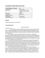 "Sister" Kate to Jerome, November 18, 1862