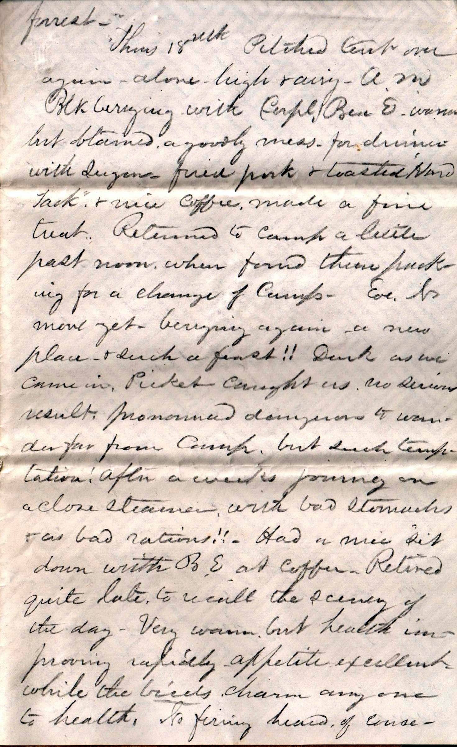 Jerome to Allie, June 17-19, 1863