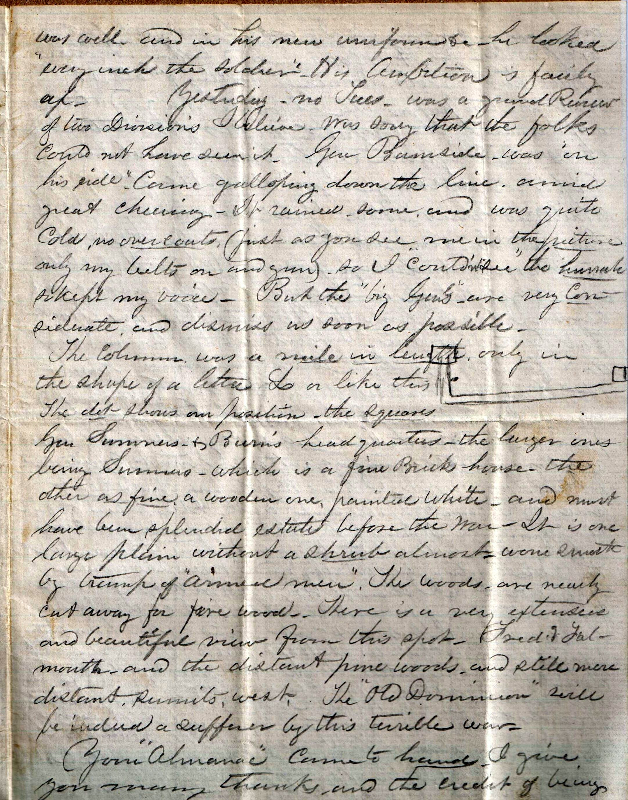 Jerome to Allie, January 8, 1863