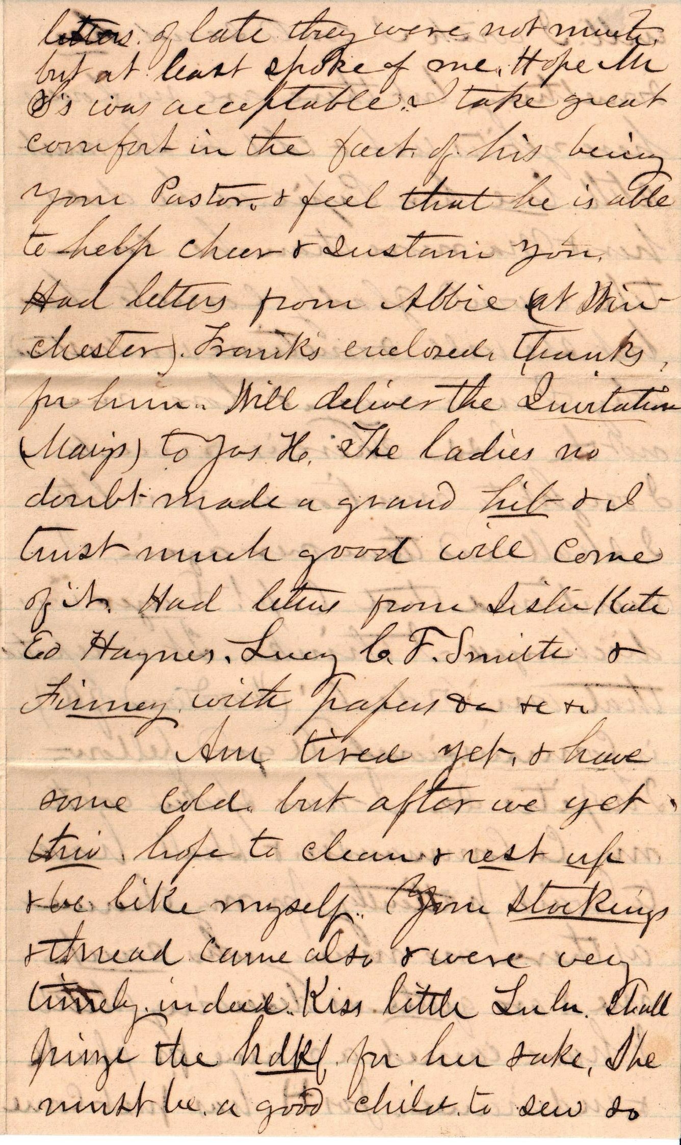 Jerome to Allie and Lulu, April 2, 1864