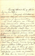 Jerome to Allie, April 27, 1864
