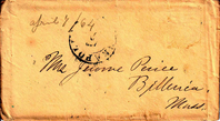 Jerome to Allie, April 7, 1864