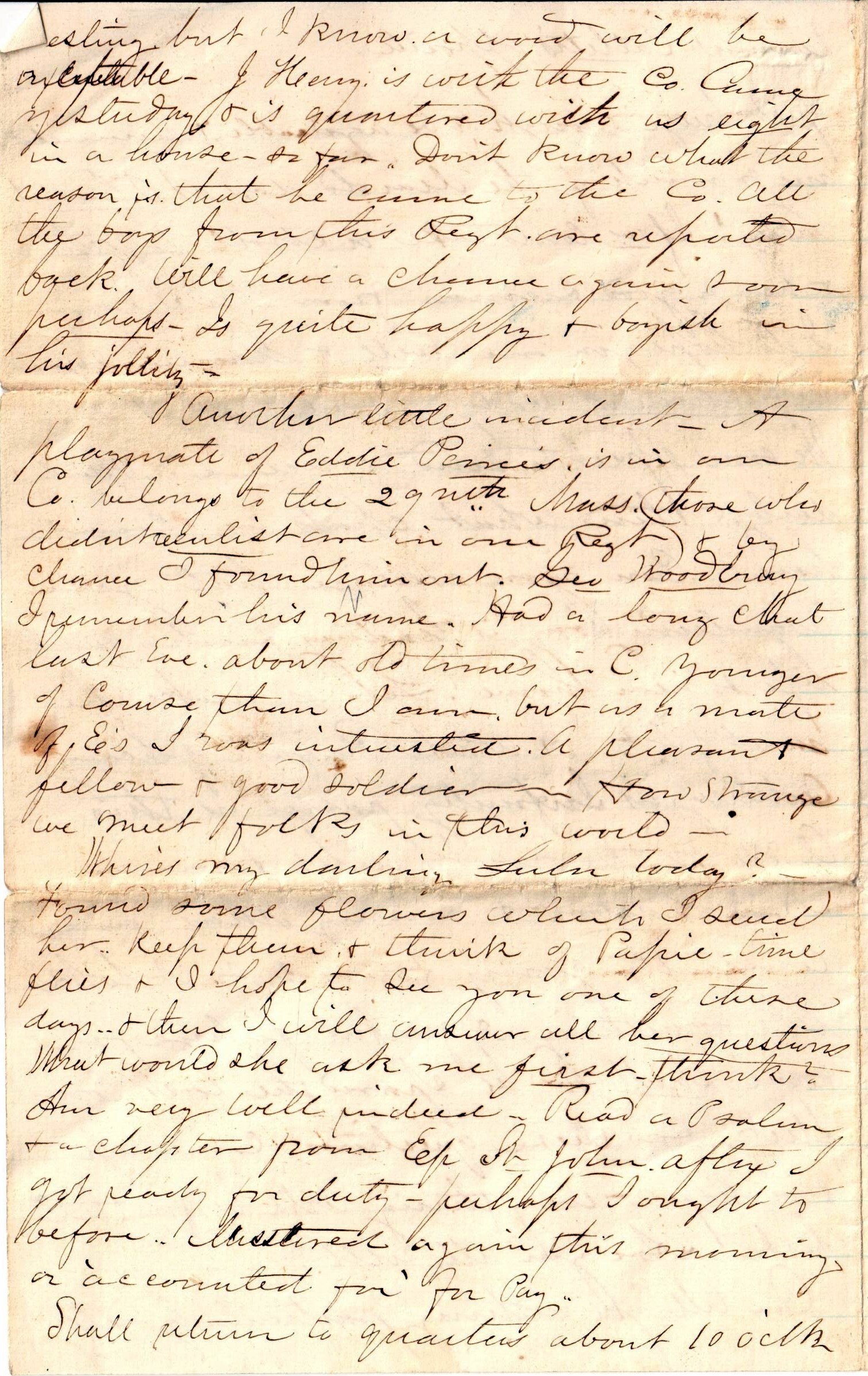 Jerome to Allie, May 1, 1864