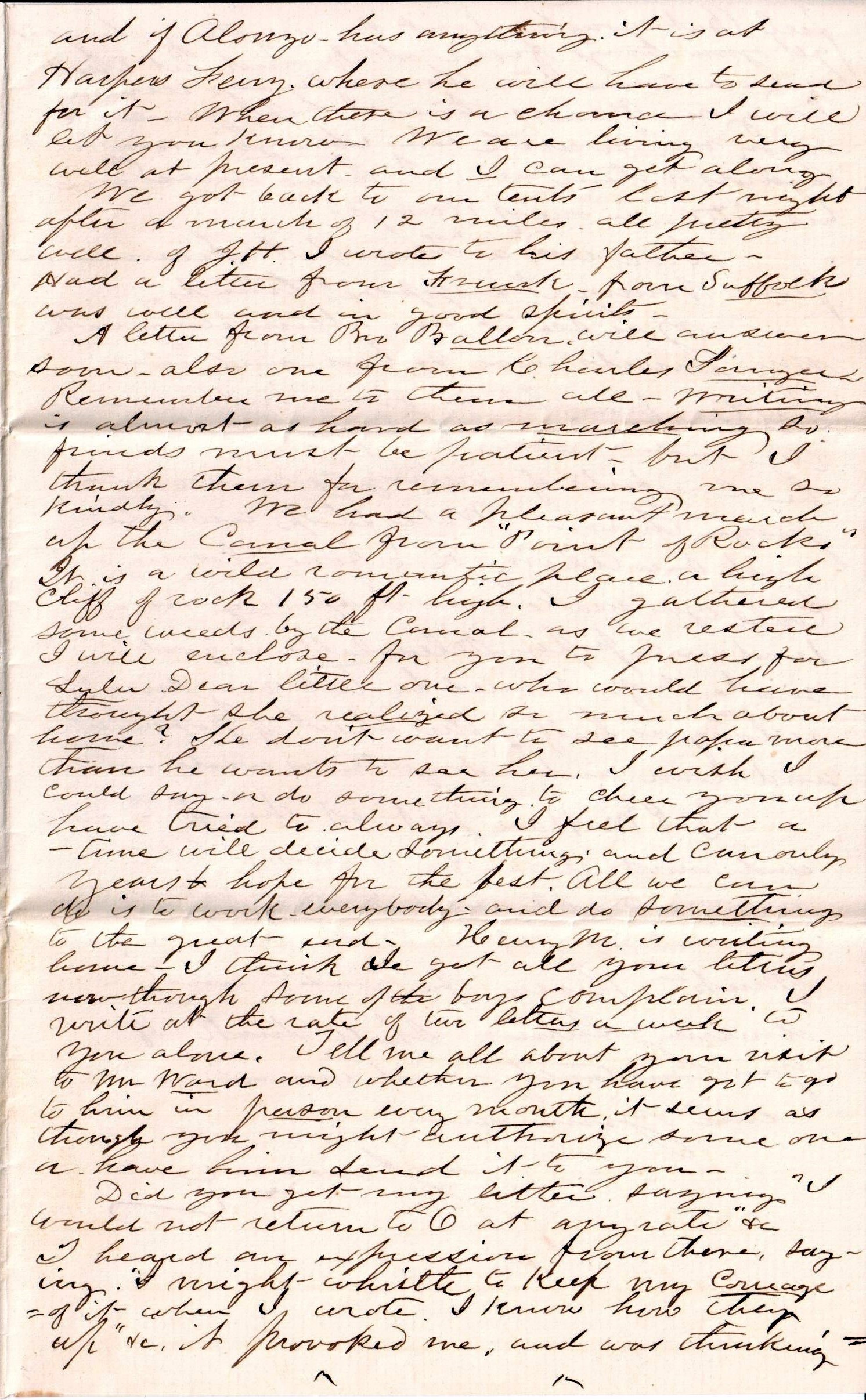 Jerome to Allie, October 16, 1862