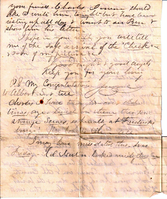 Jerome to Allie, April 24, 1863