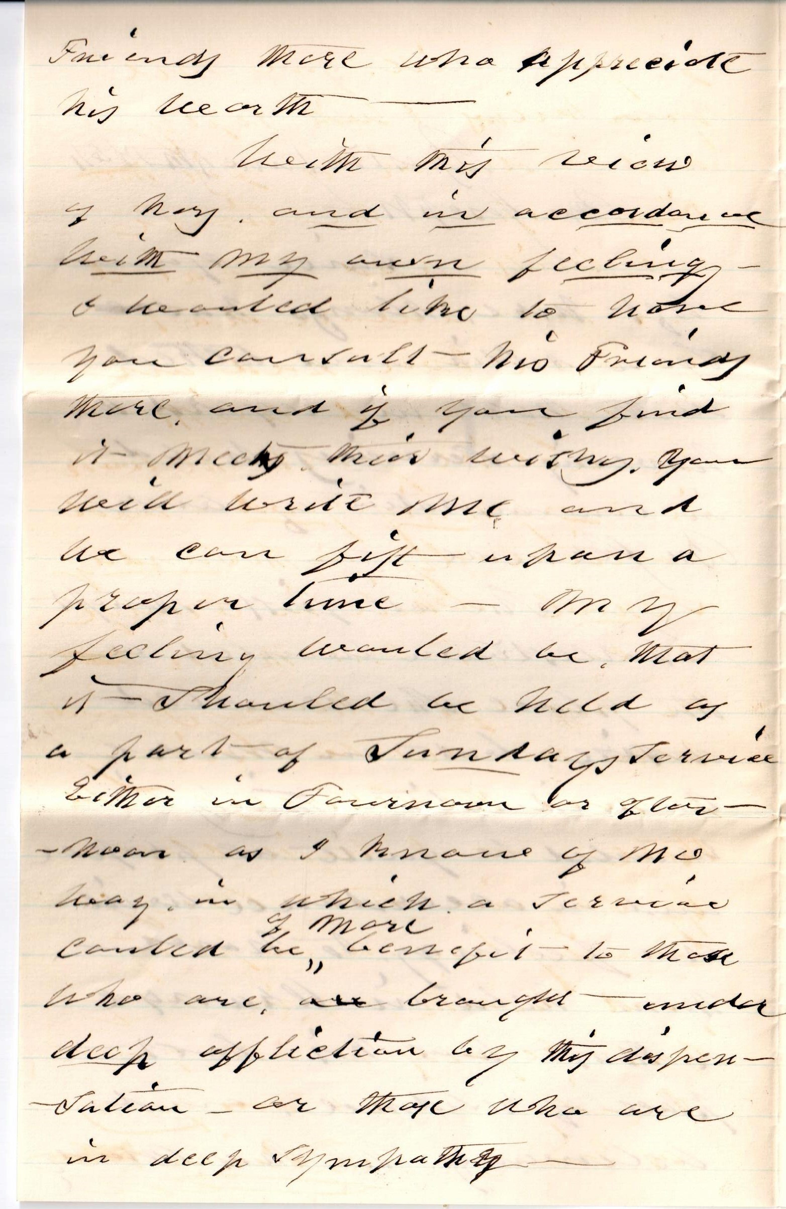 F. [Foster] Peirce to "Brother" Joseph, June 5, 1864