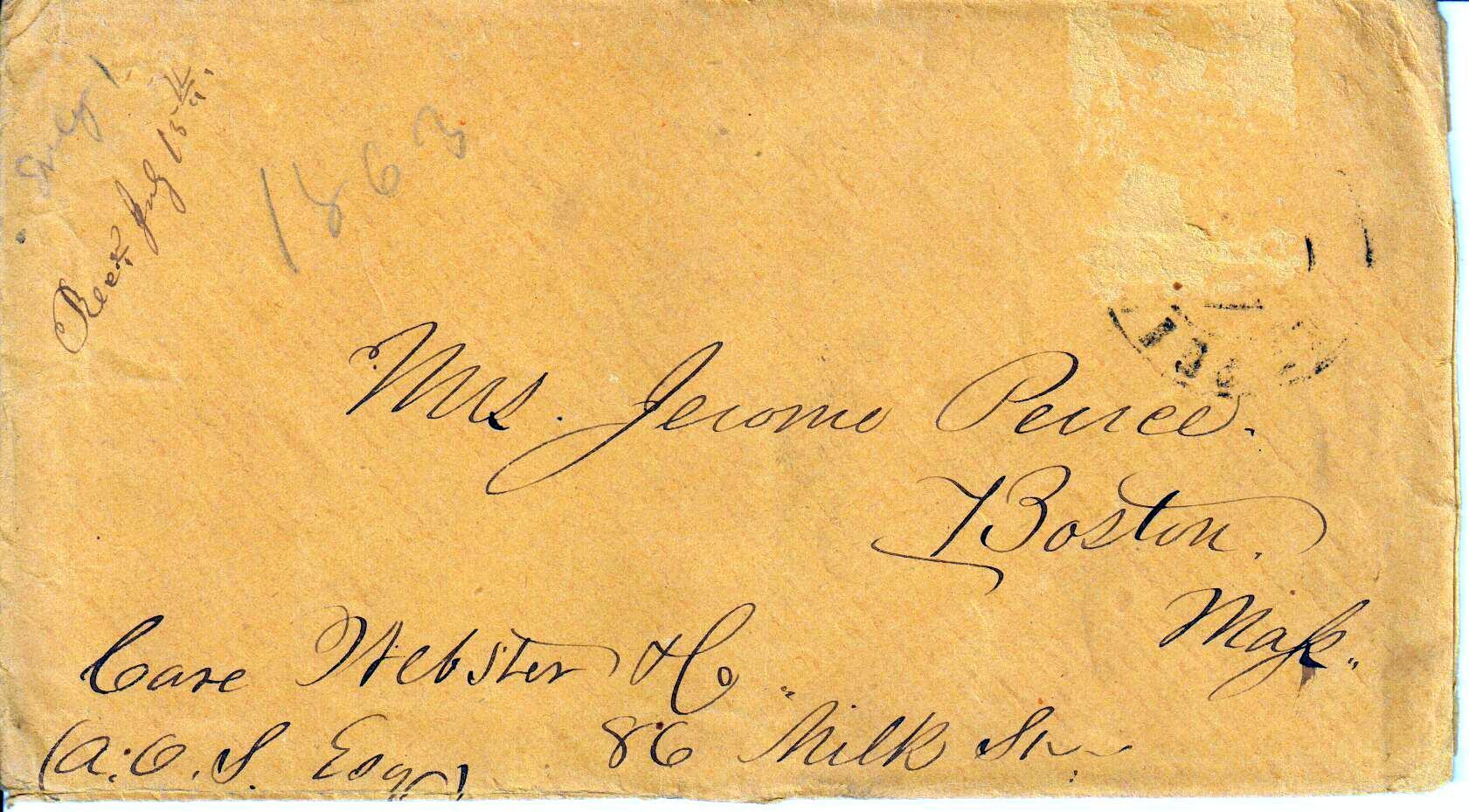 Jerome to Allie, July 1, 1863