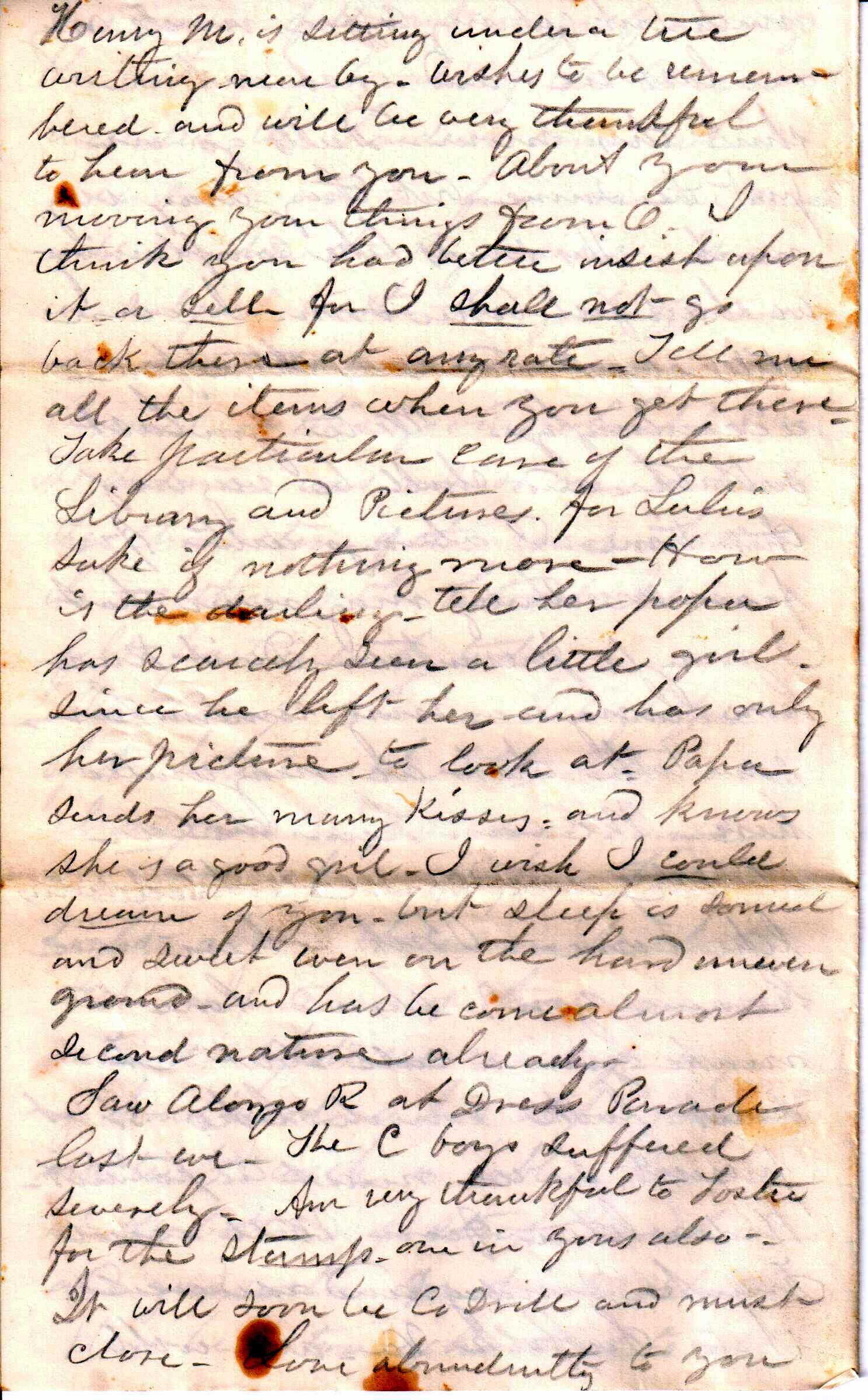 Jerome to Allie, October 8, 1862