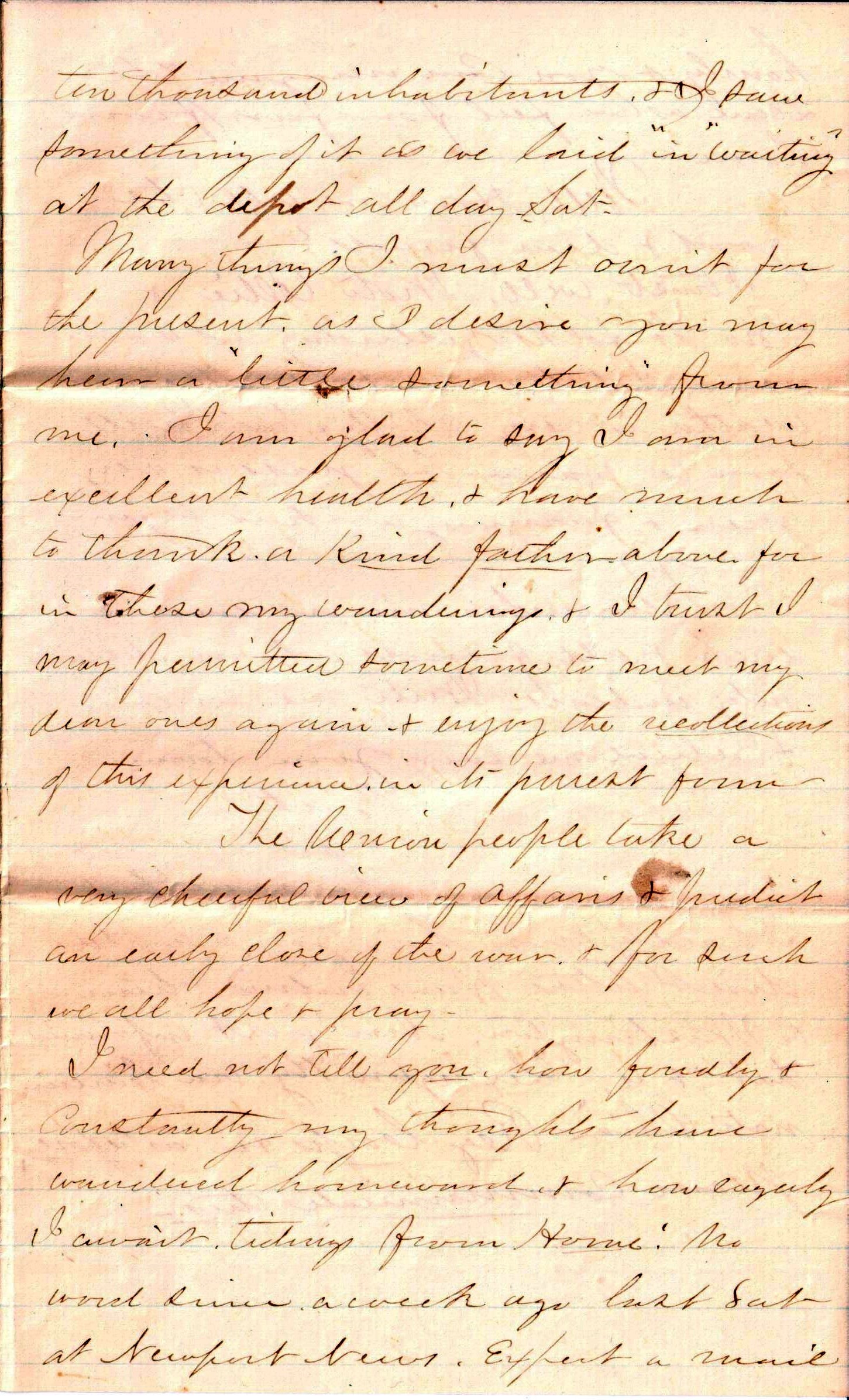 Jerome to Abbie Jaquith, March 30, 1863