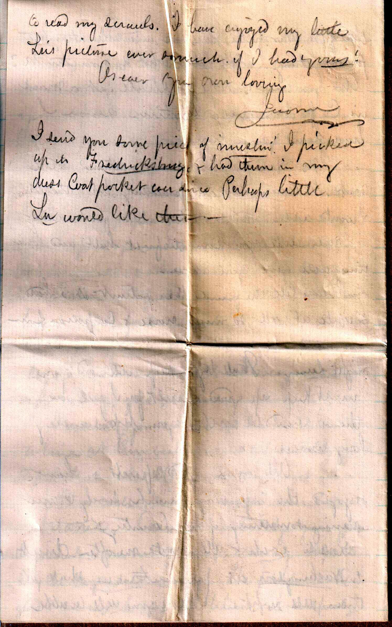 Jerome To Allie, March 22-27, 1863