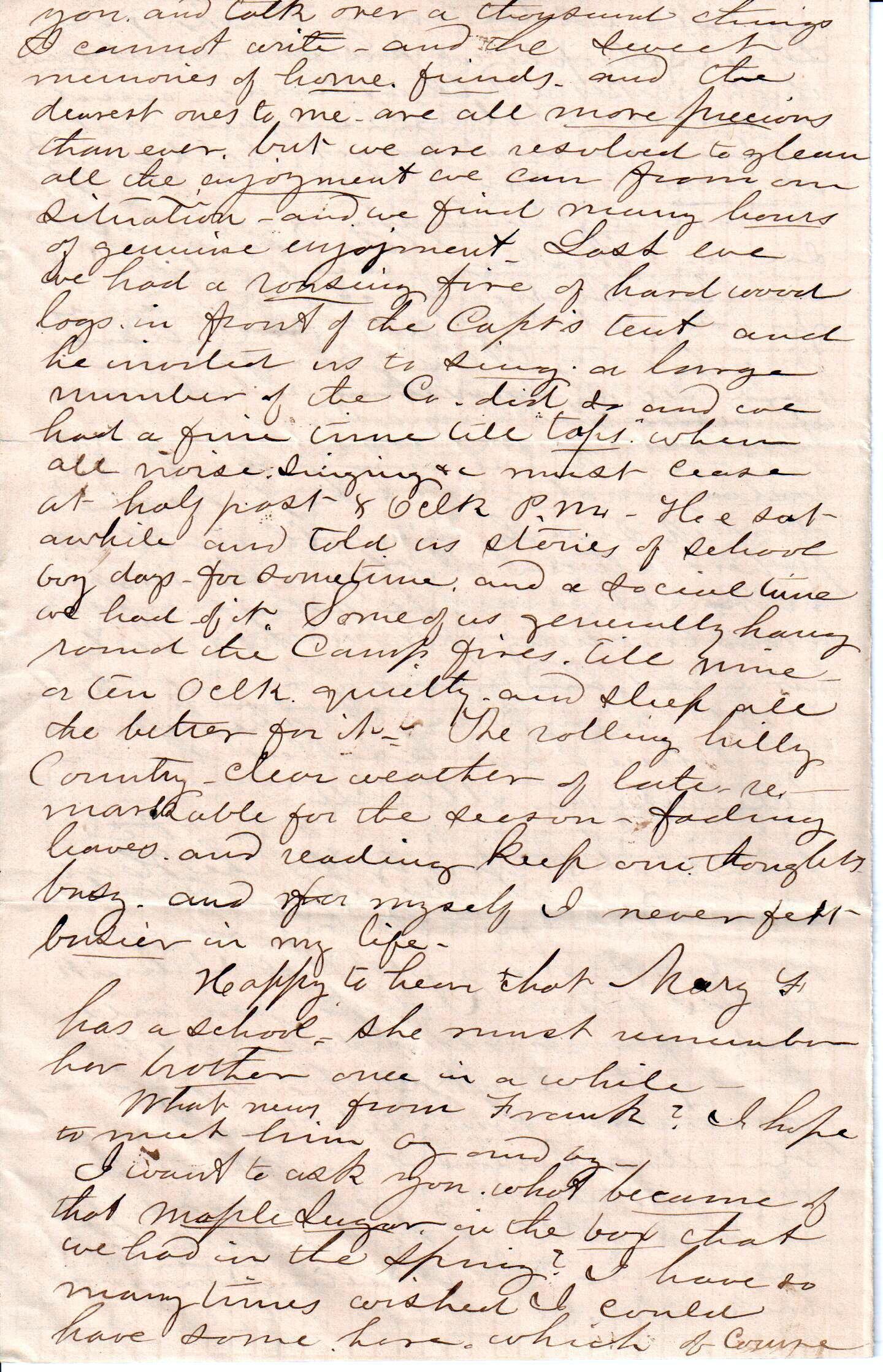 Jerome to Allie, November 15, 1862