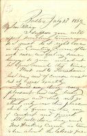 Jerome to Allie, July 13, 1857