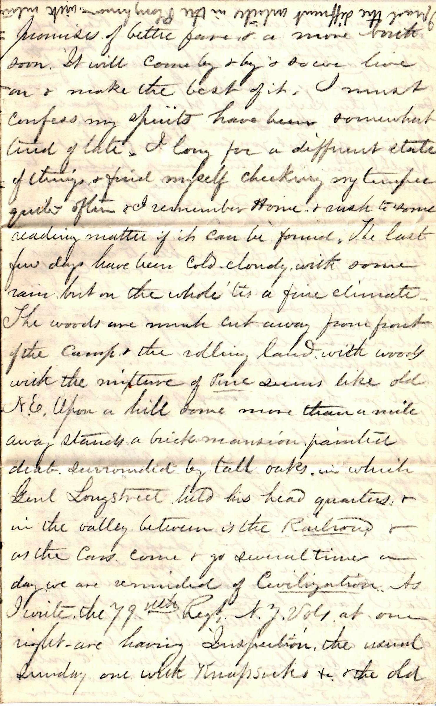 Jerome to Allie, February 7, 1864