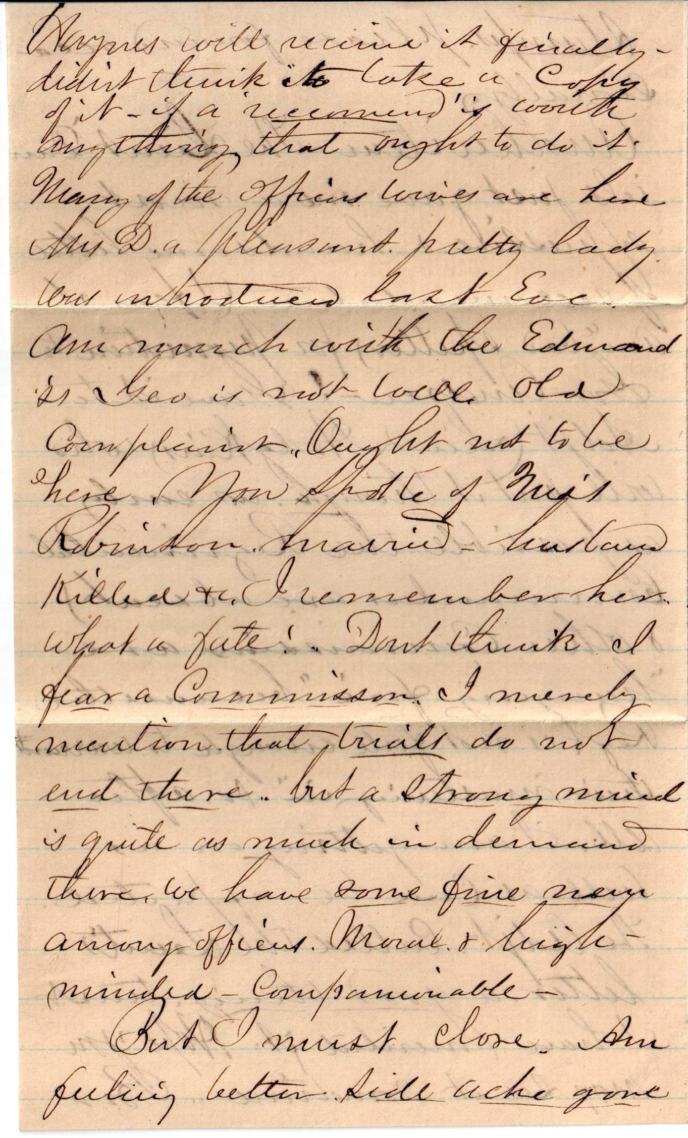 Jerome to Allie, April 16, 1864