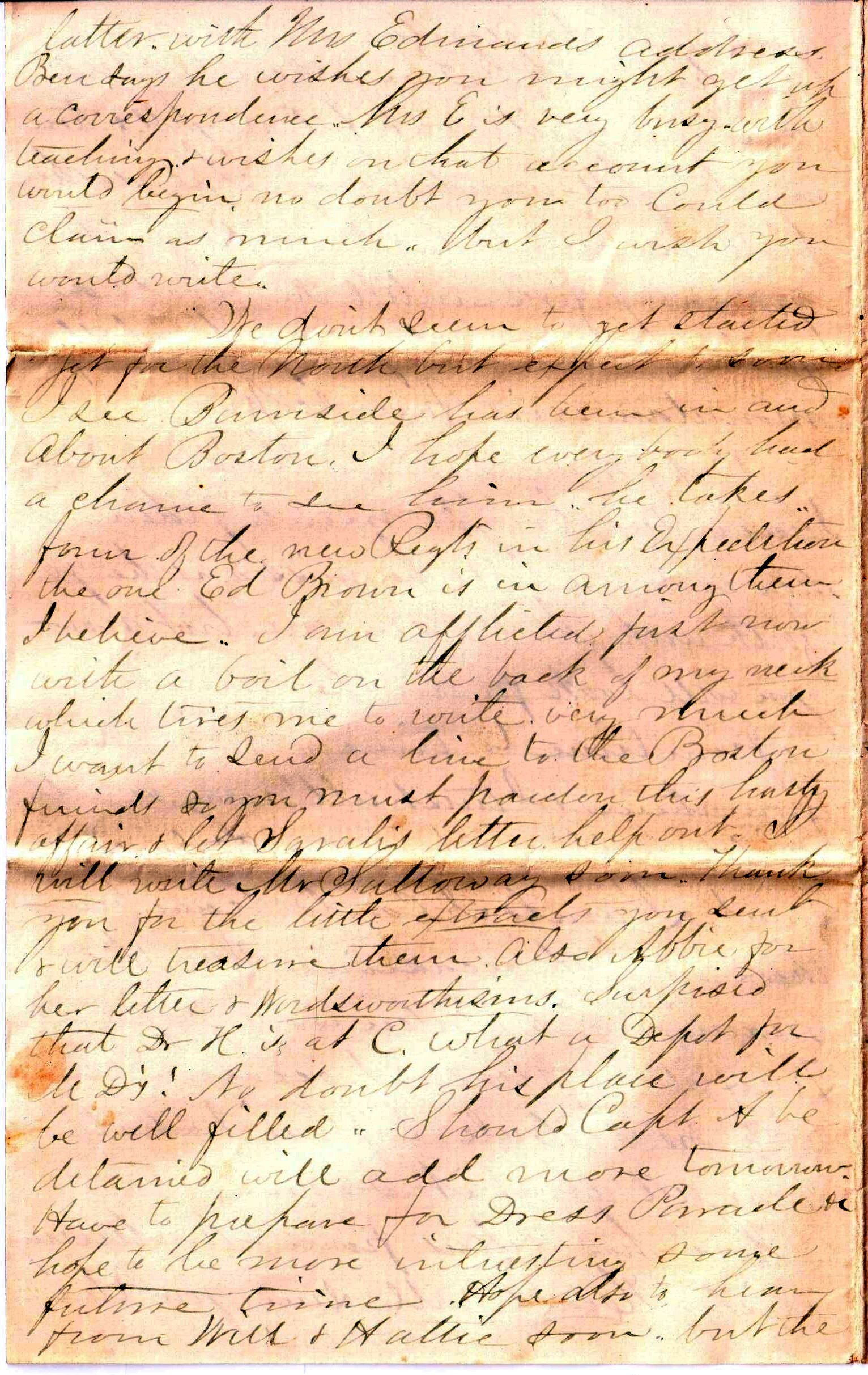 Jerome to Allie, February 13, 1864