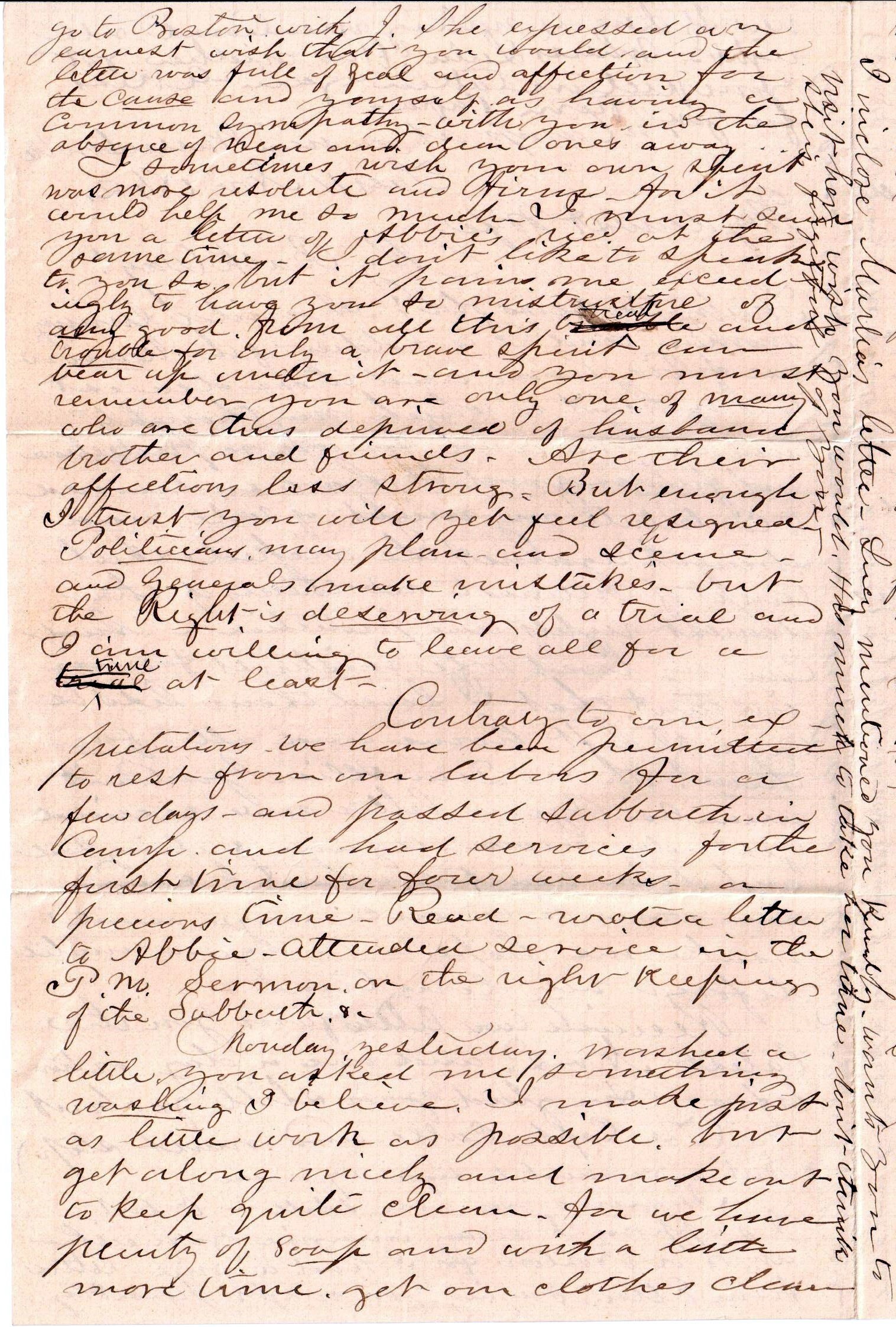 Jerome to Allie, November 11, 1862