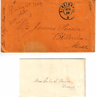 Jerome to Allie, August 15, 1863