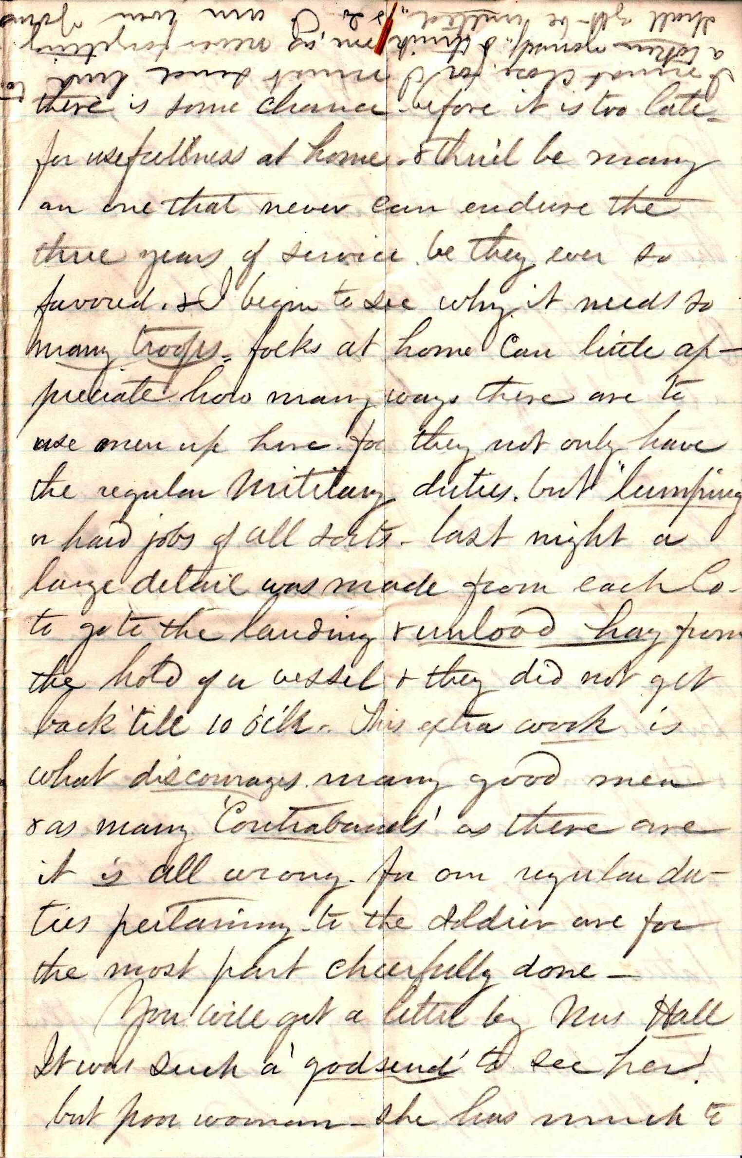 Jerome to Allie, March 15, 1863