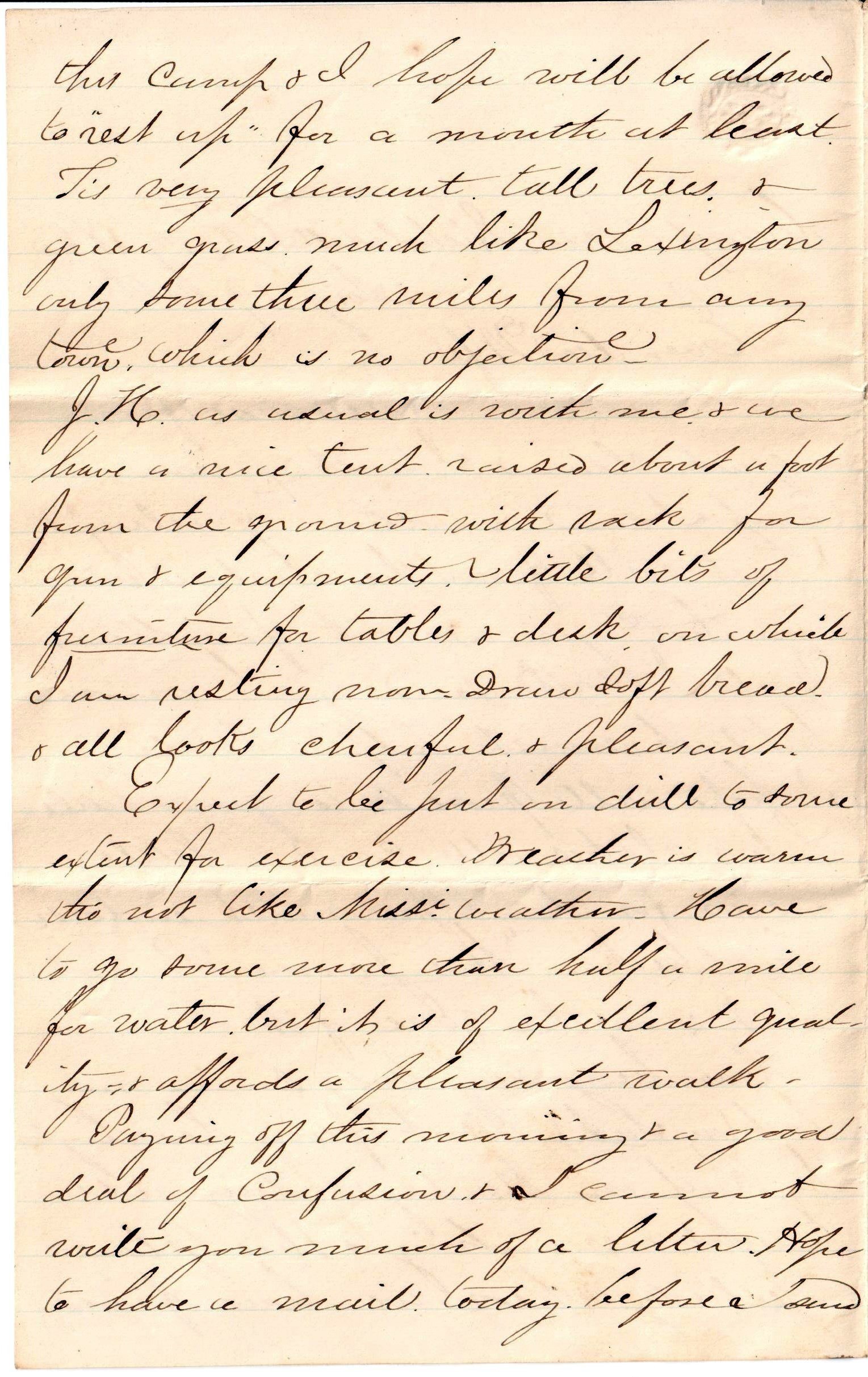 Jerome to Allie, August 19, 1863