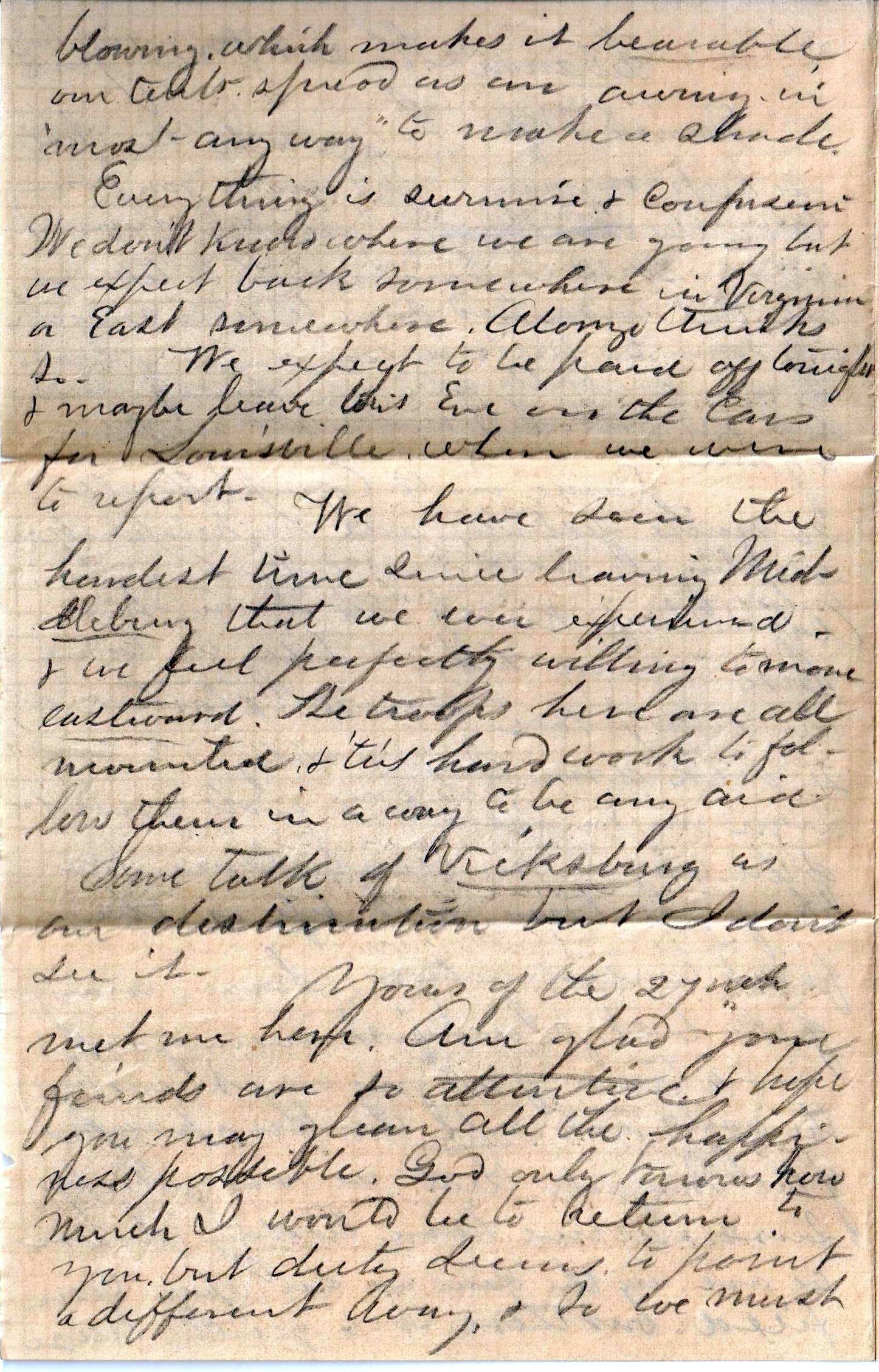 Jerome to Alllie, June 6, 1863