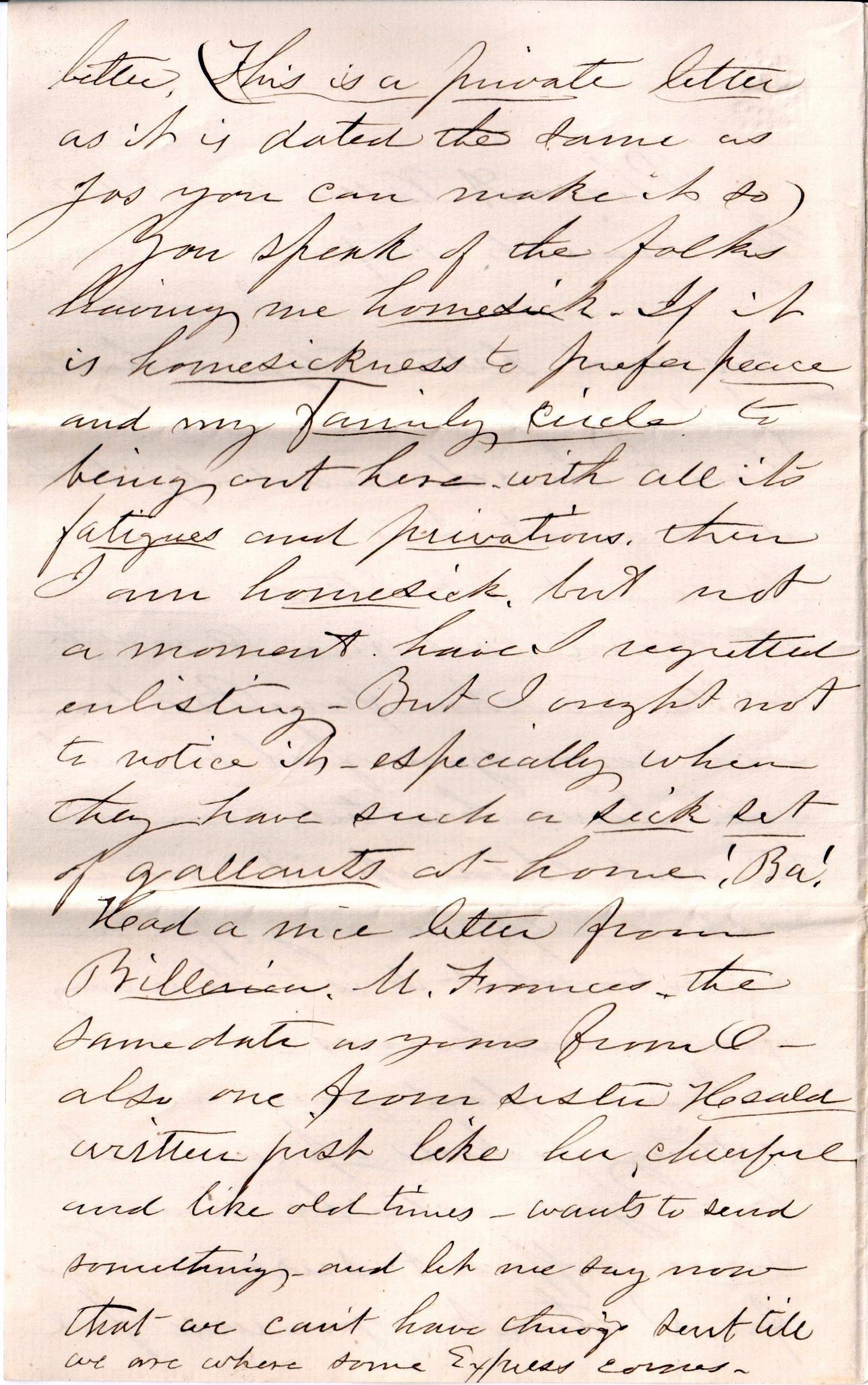 Jerome to Allie, October 16, 1862