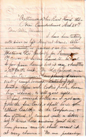 Jerome to Allie, March 25, 1863
