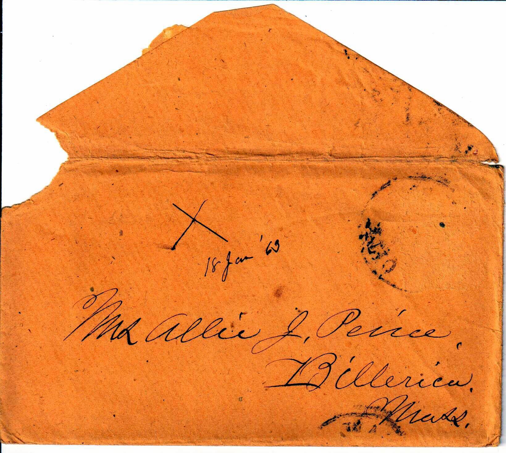 Jerome to Allie and Lulu, January 18, 1863